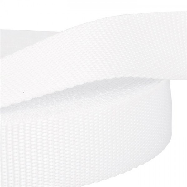 Sangle polypropylène Blanche Sangle polypropylène Blanche