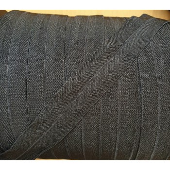 Biais jersey Noir