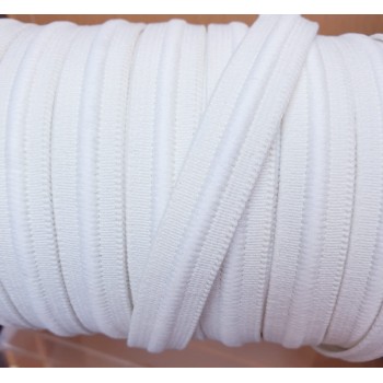 Elastique fantaisie blanc