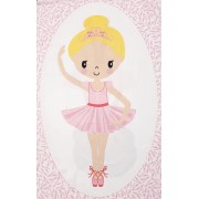 Coton Panneau "Danseuse"