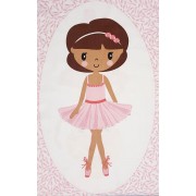 Coton Panneau "Danseuse"