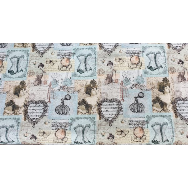 Coton patchwork "Féminin" Coton patchwork "Féminin"