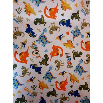 Coton "Dinosaures"