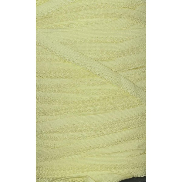 Elastique fantaisie jaune Elastique fantaisie jaune