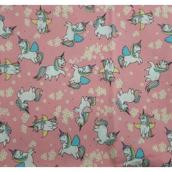 Coton "Licornes"