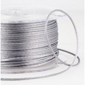 Cordon "Queue de rat" Gris