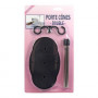 Porte-cônes double pour machine