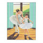 Kit Canevas Leçon de danse 15 x 20 cm