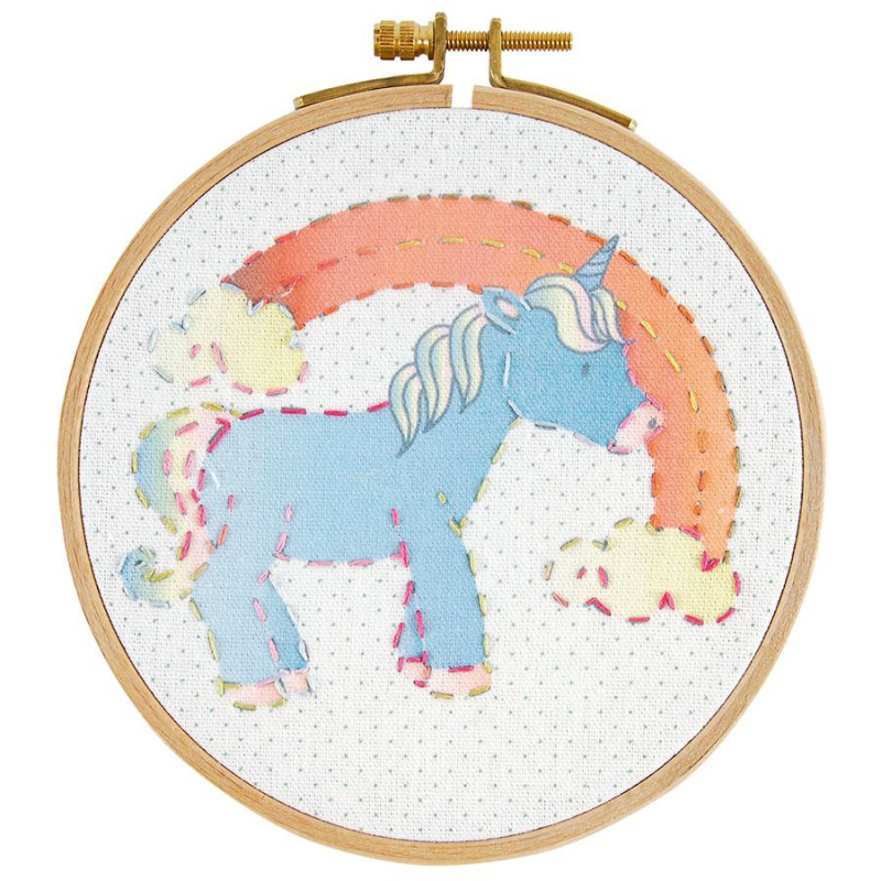 Kit de borderie "La licorne"