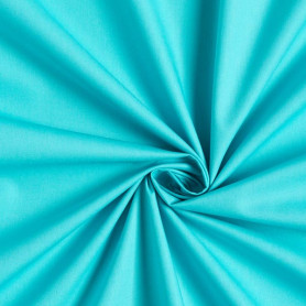 Coton uni Turquoise