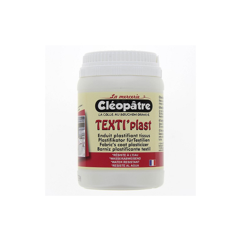 Enduit PLASTIFIANT pour Tissus Texti'Plast Cléopâtre