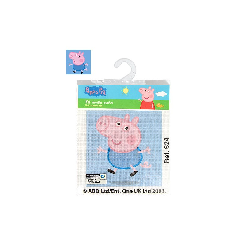 Kit canevas Disney "Pepa Pig"