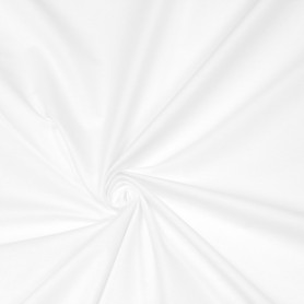 Coton uni Blanc