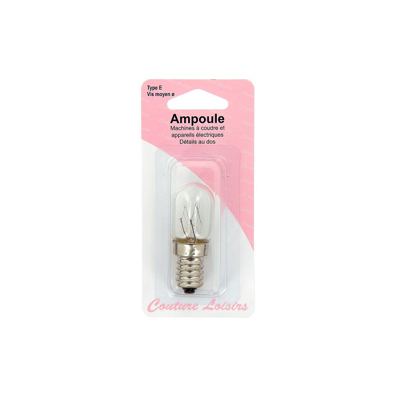 Ampoule à vis