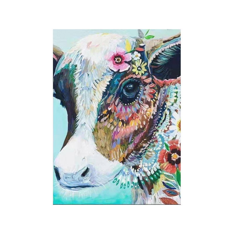 Kit de broderie diamant - Vache