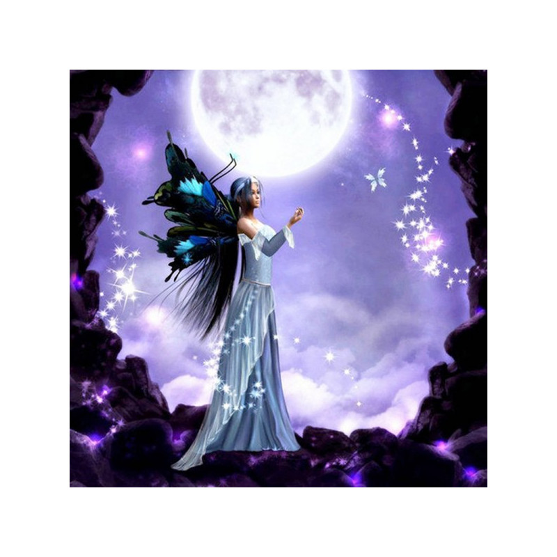 Kit de broderie diamant - Elf