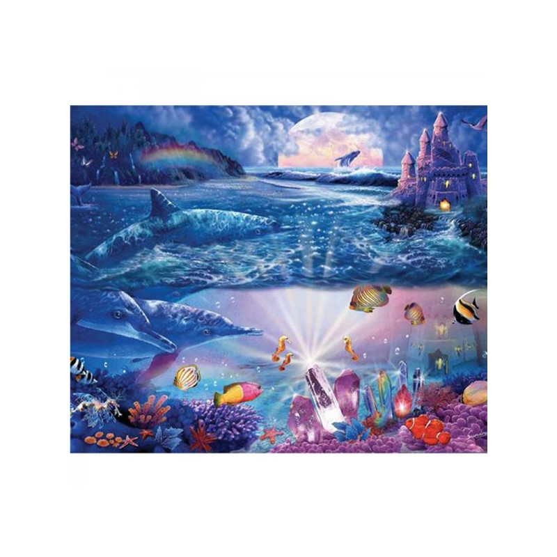 Kit de broderie diamant - Océan