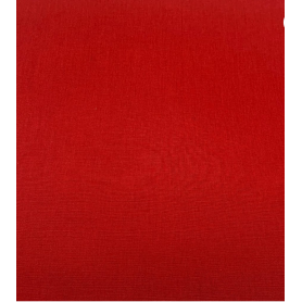Coton uni Rouge