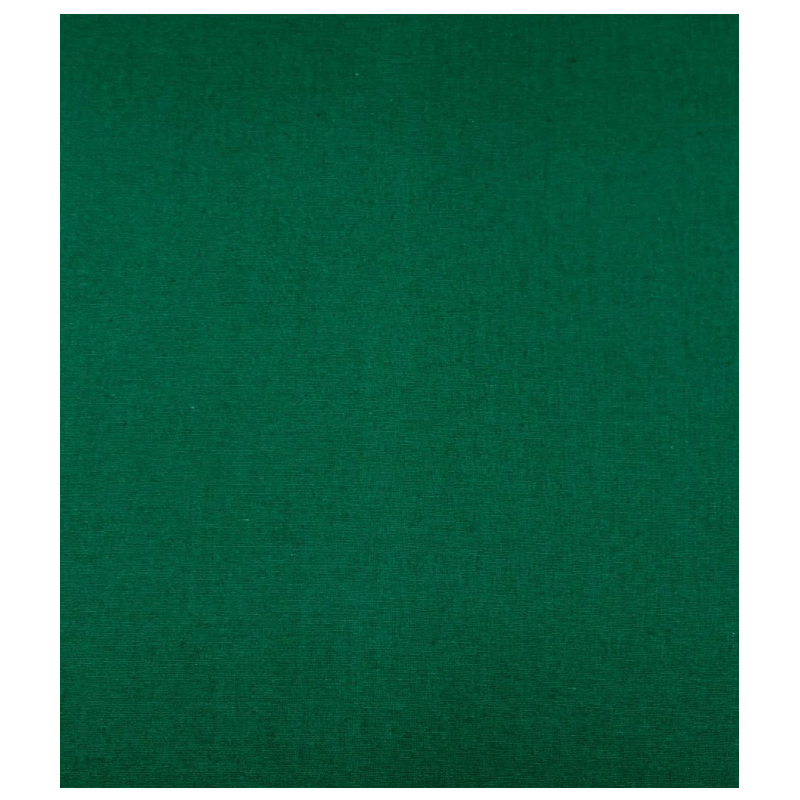 Coton uni Vert sapin