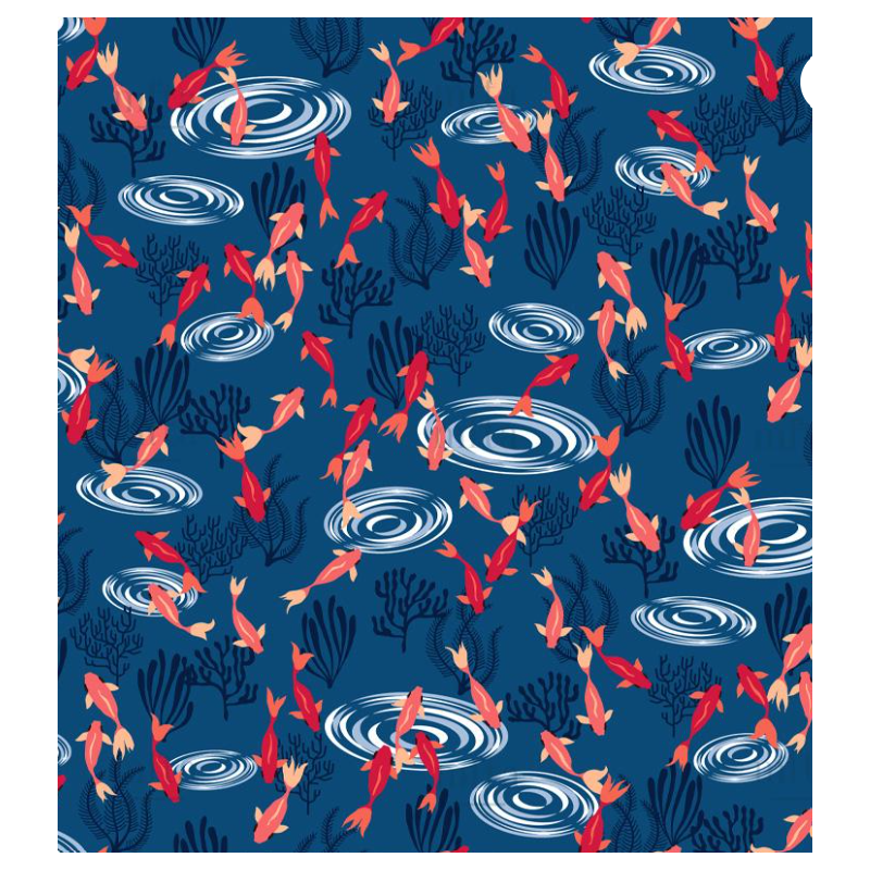 Coton "Carpe Koi"