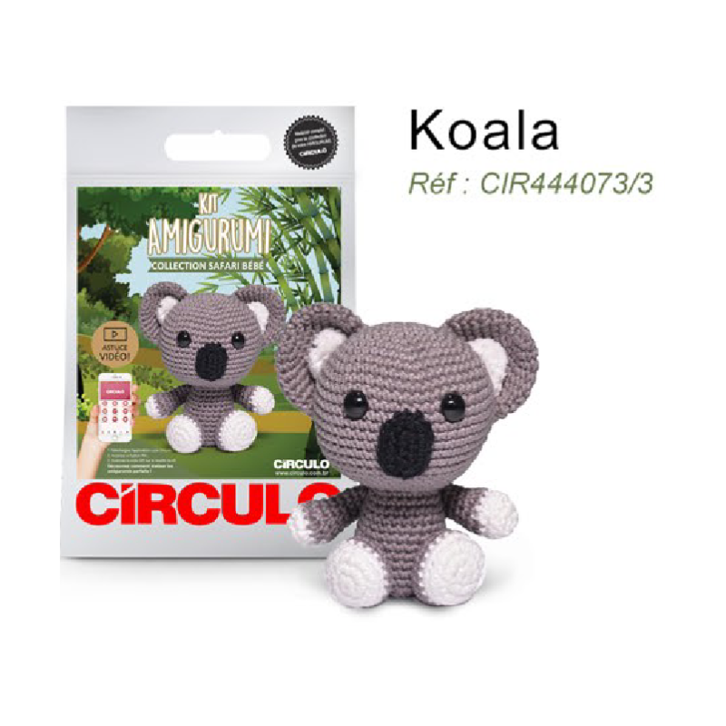 KIT AMIGURUMI KOALA