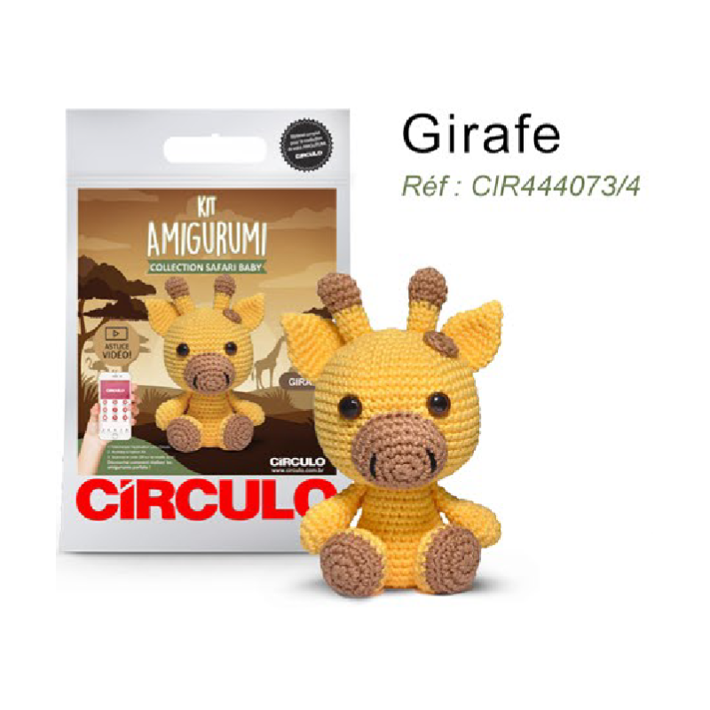KIT AMIGURUMI GIRAFE