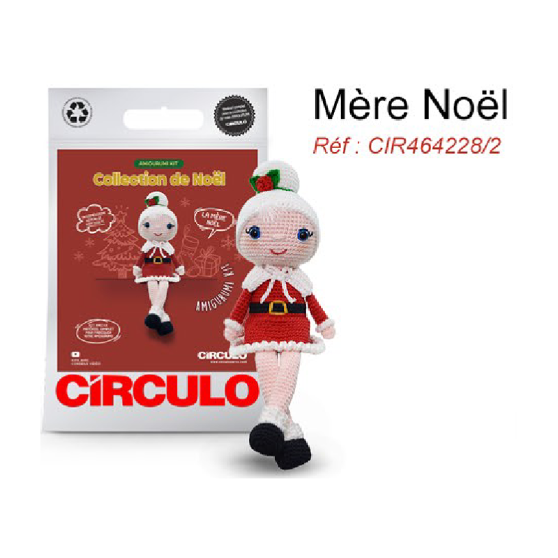 KIT AMIGURUMI MERE NOEL