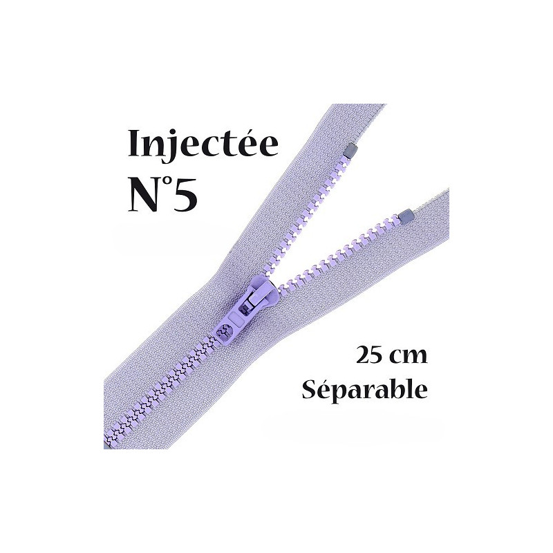 Séparable : Injecté : N° 5 : 25 cm