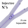 Séparable : Injecté : N° 5 : 25 cm