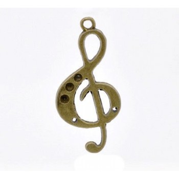 Charm breloque Musique