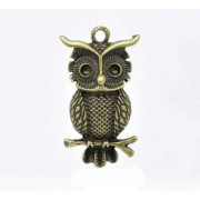 Charm breloque Hibou