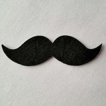 Applique moustache