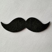 Applique moustache