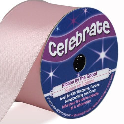 Ruban satin - Rose -38mm