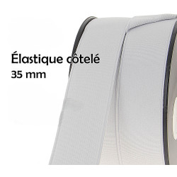 Élastique côtelé - 35mm