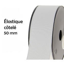 Élastique côtelé - 50mm