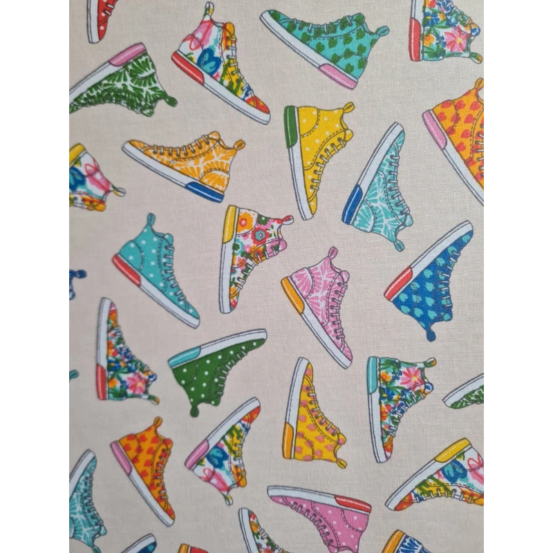 Coton enduit "Baskets"