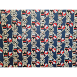 Coton enduit "Nageuses"