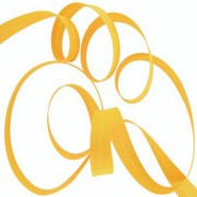 Biais 20mm Jaune orangé