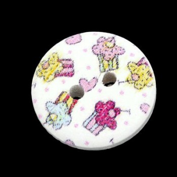 Bouton fantaisie 15mm