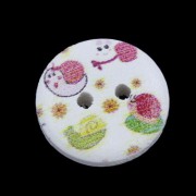 Bouton fantaisie 15mm