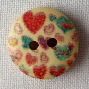 Bouton fantaisie 15 mm