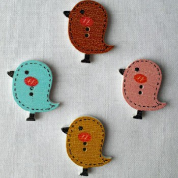 Bouton fantaisie 26x23 mm