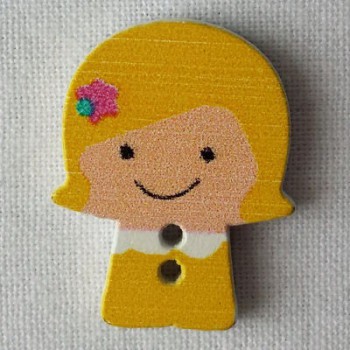 Bouton fantaisie 24x19mm