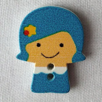 Bouton fantaisie 24x19mm