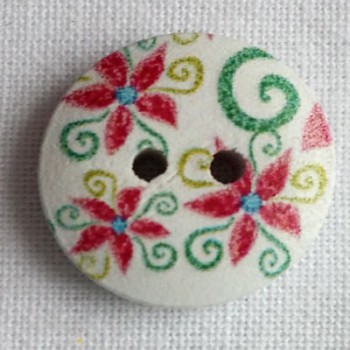 Bouton fantaisie 18 mm