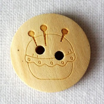 Bouton bois Couture