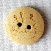 Bouton bois Couture