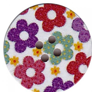 Bouton bois 30 mm