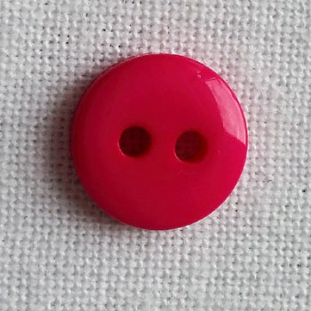 Lot 5 boutons fushia 9mm